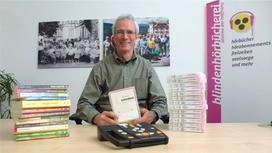 Andre Thäder mit 14 neuen Büchern in gedruckter Form und als DAISY-Hörbuch